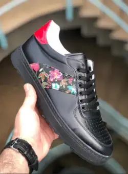 Adidasi barbati casual negri R173 A25-4