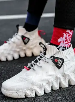 Adidasi barbati din panza albi cu defect Z4904 N8-4