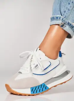 Adidasi Dama Albastri din Textil Maty