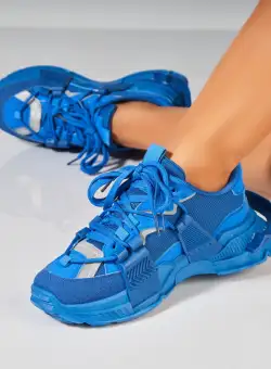 Adidasi Dama Albastri din Textil Telma