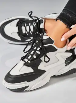 Adidasi Dama Albi din Piele Ecologica Ruth2