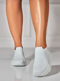 Adidasi Dama Albi din Textil Dawna