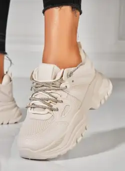 Adidasi Dama Bej din Piele Ecologica Sally