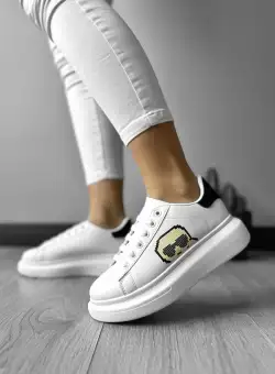 Adidasi dama casual albi 6615 A3-1