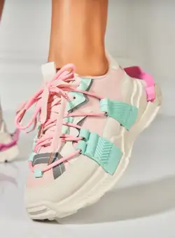 Adidasi Dama Color din Piele Ecologica Korie