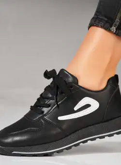 Adidași damă Negri din Piele Ecologica Myani