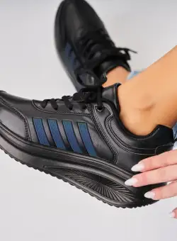 Adidasi Dama Negri din Piele Ecologica Ochuwa