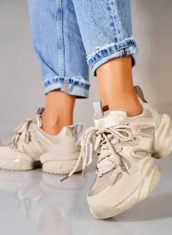 Adidași damă Piele Ecologica Gri Rorey