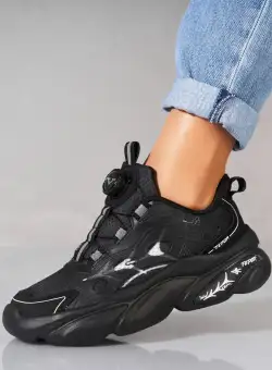 Adidași damă Piele Ecologica Negru Kayen