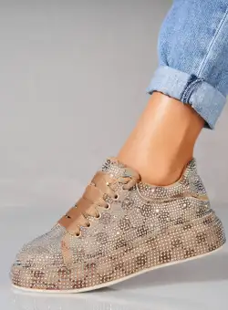 Adidași damă Textil Maro Iryna