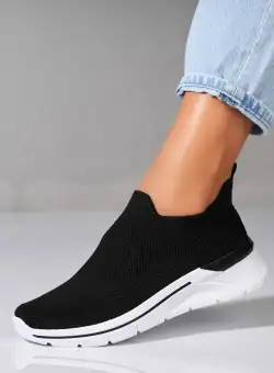 Adidași damă Textil Negru Brany