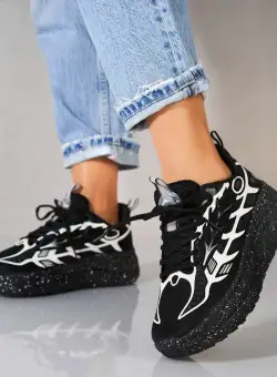 Adidași damă Textil Negru Frimy