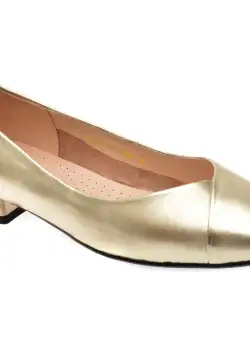 Balerini casual EPICA aurii, 3331317, din piele naturala