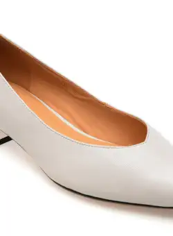 Balerini casual EPICA gri, 47491, din piele naturala