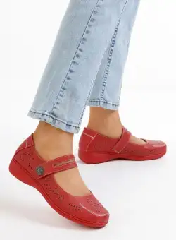 Balerini dama Elayna rosii