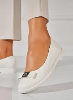 Balerini dama Piele Ecologica Alb Lisha