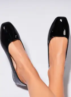 Balerini dama Piele Ecologica Lacuita Negru Masyn