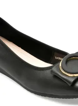 Balerini GRYXX negri, M430006, din piele naturala