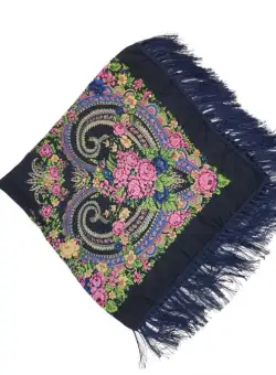 Batic etno mare negru Bujori 3