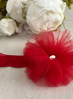 Bentita dantela - rosu