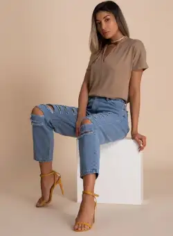 Blugi dama Varinia Navy