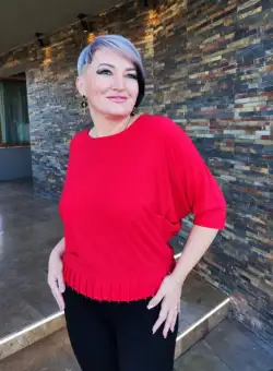 Bluza 347 rosie Exnec