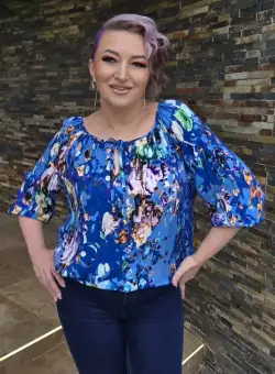 Bluza 410 flori8 Anesia