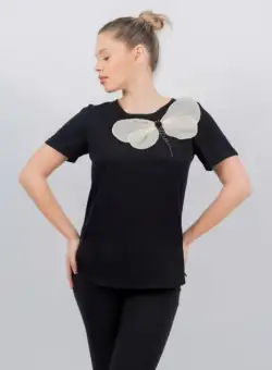 Bluza 4670 neagra La Donna