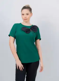 Bluza 4670 verde La Donna