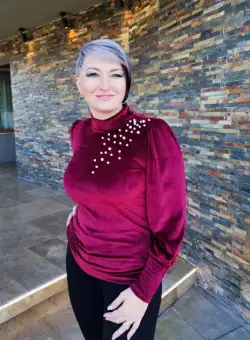 Bluza 717 bordo Aquared