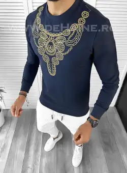 Bluza barbati bleumarin slim fit 2557 I7-2