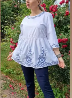 Bluza cu broderie Tereza 8