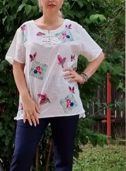 Bluza cu broderie Tereza 9