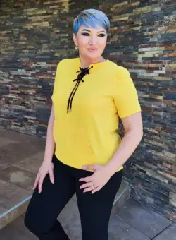 Bluza US2MZ3240 galbena Mizar