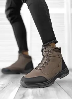 Bocanci barbati imblaniti maro C621 A21-4