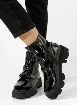 Bocanci cu talpa groasa Elidia negri