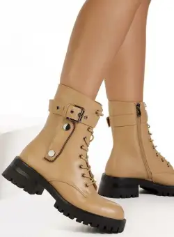 Bocanci damă Beverley bej