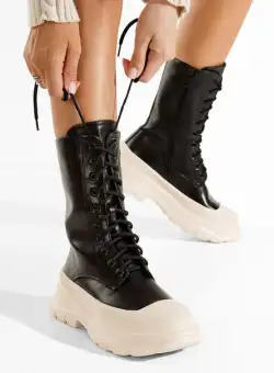 Bocanci damă negri VIllar