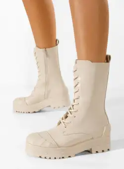 Bocanci damă Serrato bej