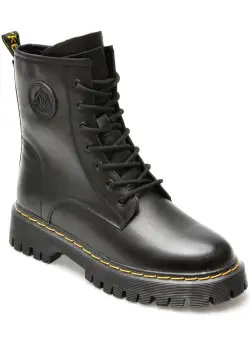 Bocanci EPICA negri, 115, din piele naturala