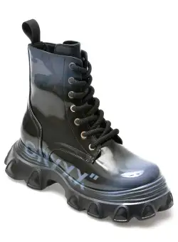 Bocanci GRYXX bleumarin, 8007, din piele naturala