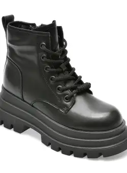 Bocanci GRYXX negri, 9018, din piele naturala