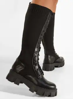 Bocanci inalti dama negri Maliagon