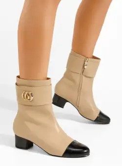 Botine dama Viridia bej