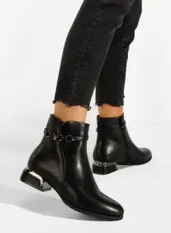 Botine elegante negre Getafe