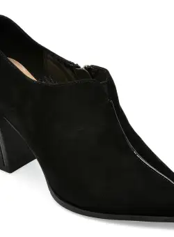 Botine EPICA negre, 18J1371, din piele intoarsa