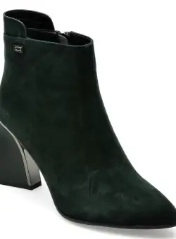 Botine EPICA verzi, F630036, din piele intoarsa