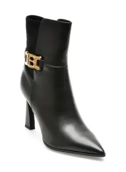 Botine LAURA BIAGIOTTI negre, 8328, din piele ecologica