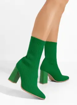 Botine tip soseta Daisa verzi
