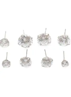 Cercei ALDO argintii, 12643712, din metal